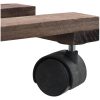 Blomvagnar 4 st cederträ 25x25 cm vidaXL – miniatyr 5