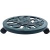 Blomvagnar 6 st grön plast vidaXL 38 cm – miniatyr 2
