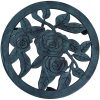 Blomvagnar 6 st grön plast vidaXL 38 cm – miniatyr 3