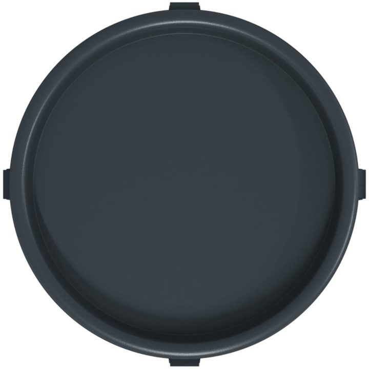 Blomvagnar med hjul 2 st grå diameter 34 cm 35 kg vidaXL – bild 7