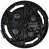 Blomvagnar med hjul 3 st diameter 30 cm svart 170 kg vidaXL – miniatyr 8