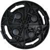 Blomvagnar med hjul 5 st diameter 30 cm svart 170 kg vidaXL – miniatyr 8