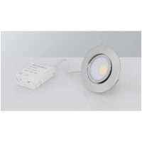 Bluetooth LED-downlight, MD-230 Tune, 5W, Krom MALMBERGS