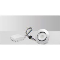 Bluetooth LED-downlight, MD-230 Tune, RGB/CCT, 5W, Krom MALMBERGS