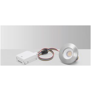 Bluetooth LED-downlight, MD-231 Tune, RGBCW, 5W, Satin MALMBERGS