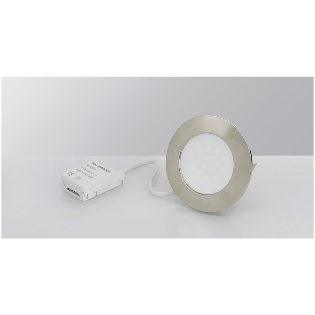 Bluetooth LED-downlight, MD-232 Tune, 10W, Satin MALMBERGS