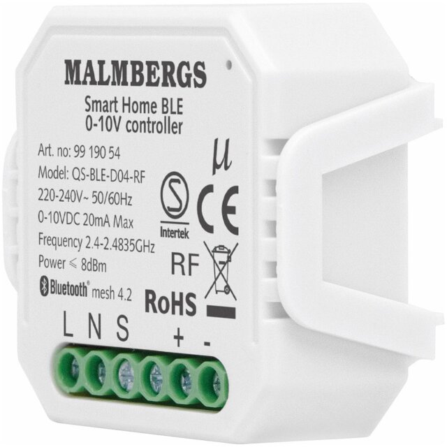 Bluetooth Smart modul, 0-10V, inkl. RF MALMBERGS