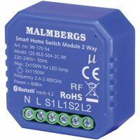 Bluetooth Smart Modul ON/OFF, 2-kanal/ Kron, inkl. RF, 2x1150W / 2x150W LED MALMBERGS