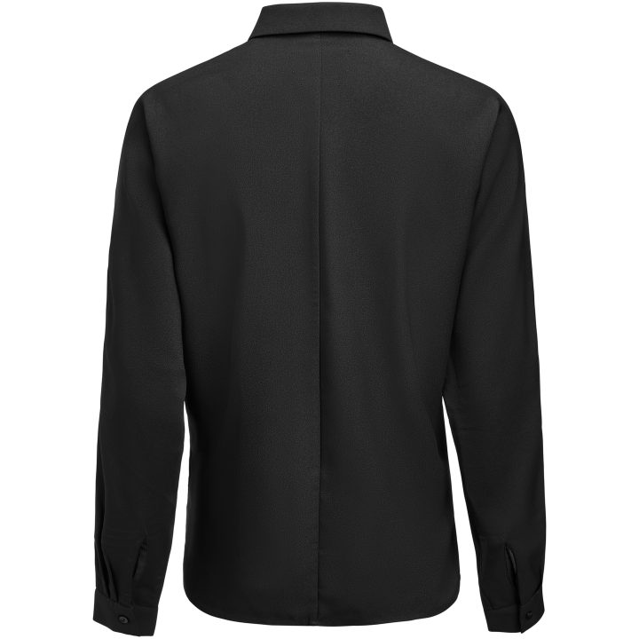 Blus Dam Crepe Satin Svart J.Harvest & Frost XS/34 – bild 3