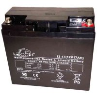BLYBATTERI DJW12-17, VRLA12V 17AH, 10 ÅRS BATTERI