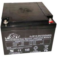 BLYBATTERI DJW12-24, VRLA12V 24AH, 10 ÅRS BATTERI