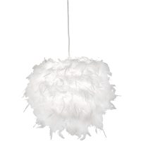 Boa Taklampa, 25cm, Vit ANETA HOME