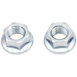BOLT Flange Nut M10x1,25mm Head 14mm Steel 10 pieces
