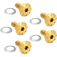 BOLT KIT ROTOR FRONT HOLESHOT 5 PACK SPOKE MNT GOLD