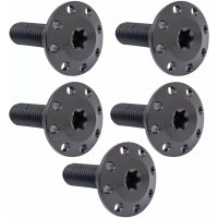 BOLT KIT ROTOR FRONT HOLESHOT 5 PACK SPOKE MOUNT, BLK