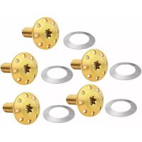 BOLT KIT ROTOR FRONT HOLESHOT 5 PACK SPOKE MOUNT, GOLD
