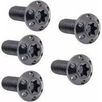BOLT KIT ROTOR REAR HOLESHOT 5 PACK HUB MOUNT., BLK