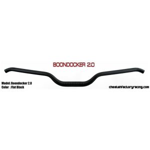 Boondocker Styre 2.0 Flat Svart Cheetah Factory Racing