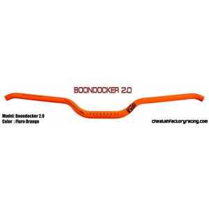 Boondocker Styre 2.0 Fluro Orange Cheetah Factory Racing