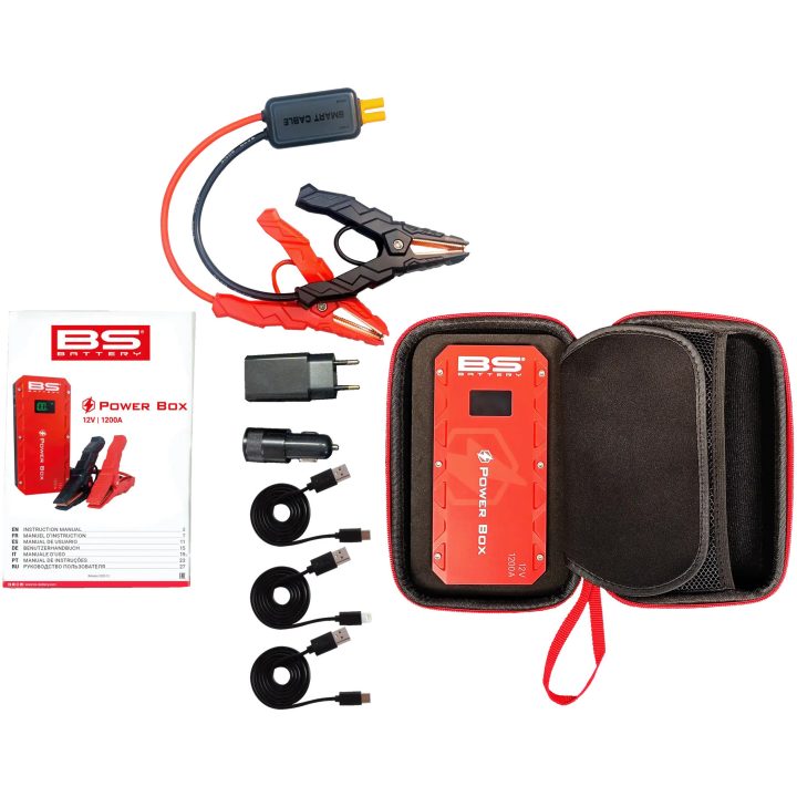 Booster Power Box Pb-02 Röd BS BATTERY – bild 5