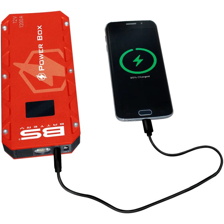 Booster Power Box Pb-02 Röd BS BATTERY – bild 8