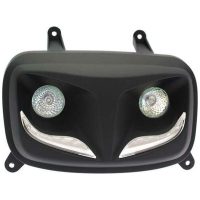 BOOSTER R8 MATT BLACK LED LIGHTS