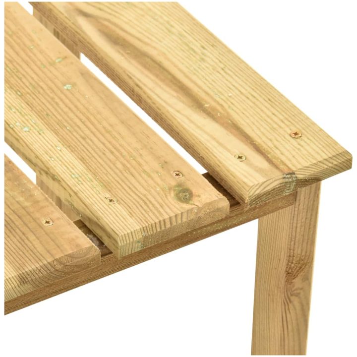 Bord för solsäng 30x30x26 cm impregnerad furu vidaXL – bild 4