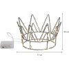 Bordsdekoration Crown Silver Star Trading – miniatyr 6