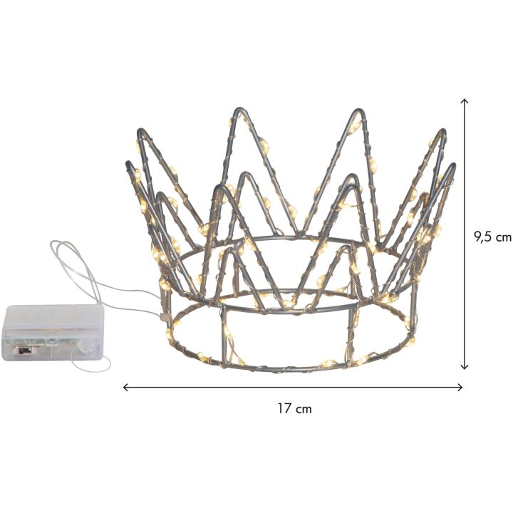 Bordsdekoration Crown Silver Star Trading – bild 6