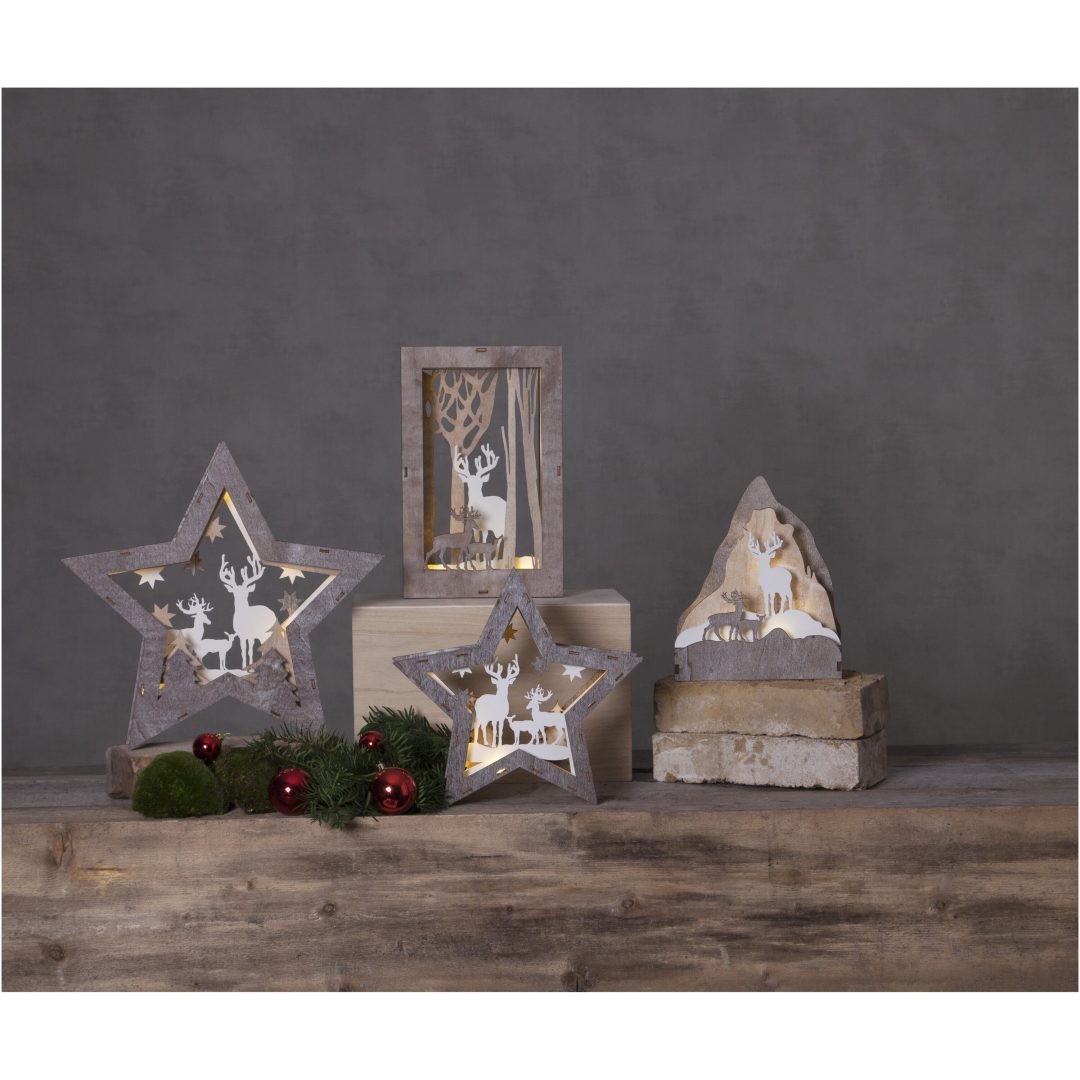 Bordsdekoration Fauna Brun Star Trading 24 x 25 cm – bild 10