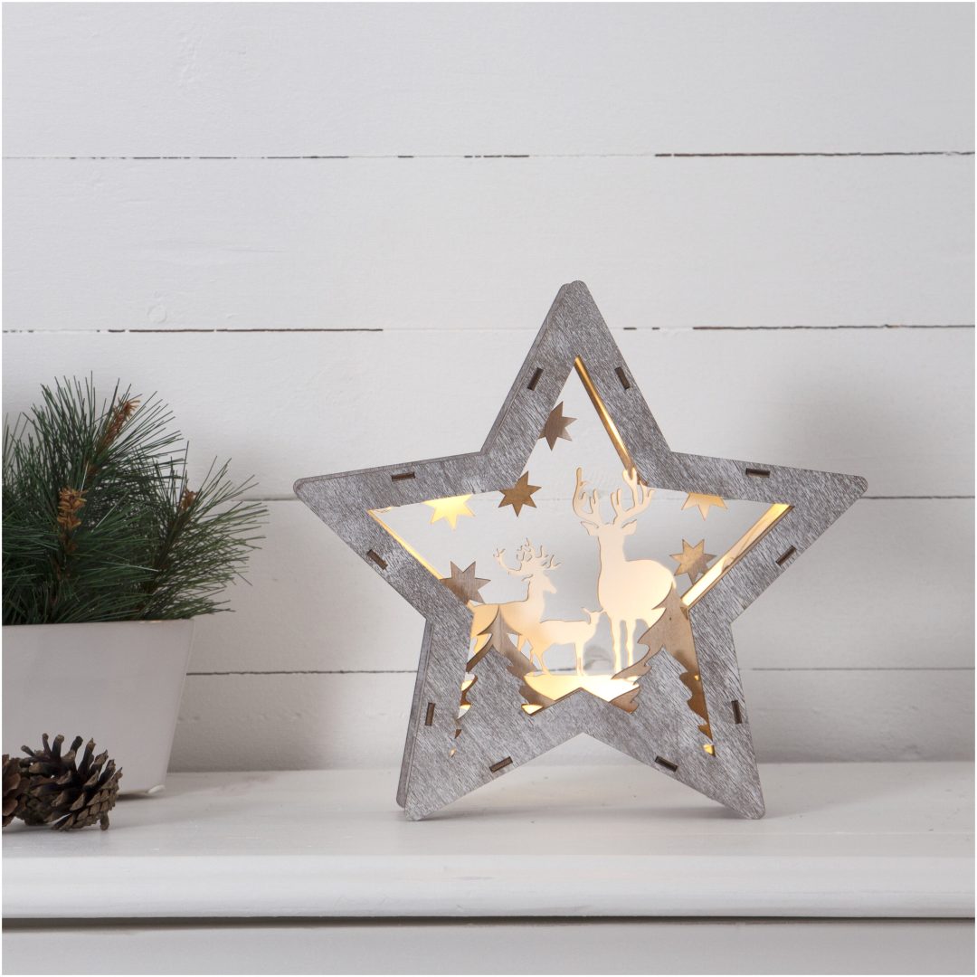 Bordsdekoration Fauna Brun Star Trading 24 x 25 cm – bild 9