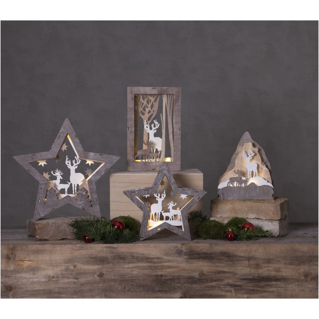Bordsdekoration Fauna Brun Star Trading 24 x 25 cm – bild 8