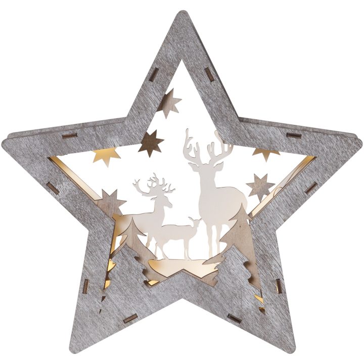 Bordsdekoration Fauna Brun Star Trading 24 x 25 cm – bild 7
