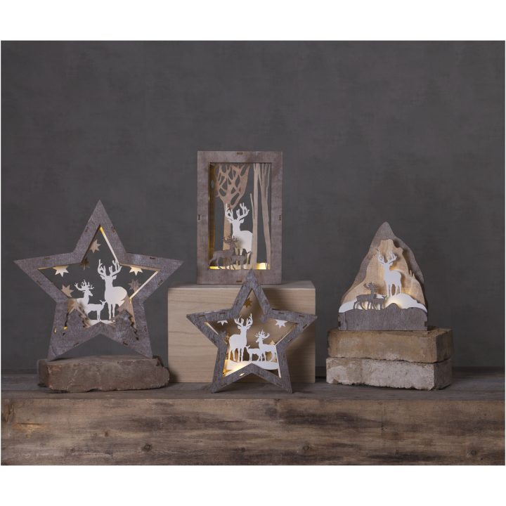 Bordsdekoration Fauna Brun Star Trading 24 x 25 cm – bild 3