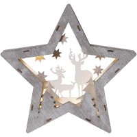 Bordsdekoration Fauna Brun Star Trading