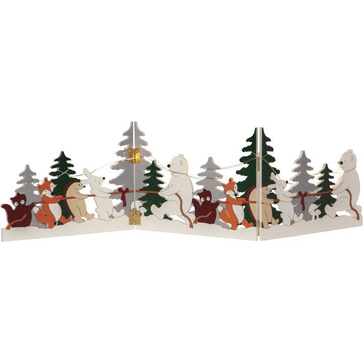 Bordsdekoration Forest Friends Multi Star Trading – bild 6