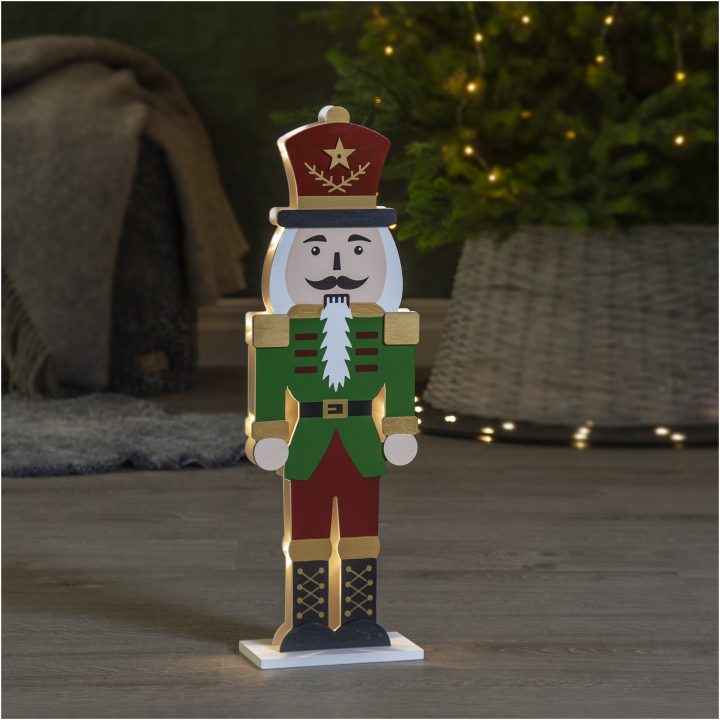 Bordsdekoration Nutcracker Grön Star Trading – bild 9
