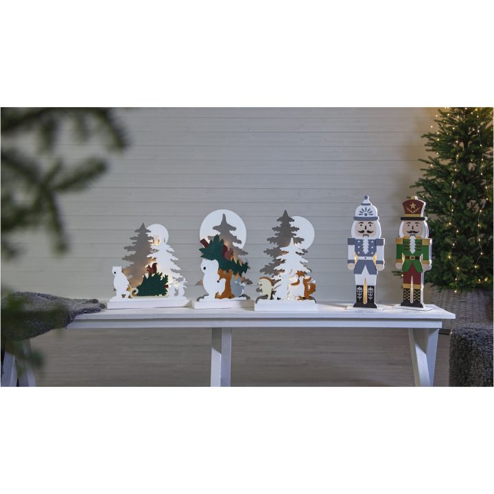 Bordsdekoration Nutcracker Grön Star Trading – bild 4