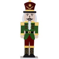 Bordsdekoration Nutcracker Grön Star Trading