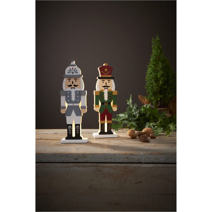 Bordsdekoration Nutcracker Grön Star Trading – bild 6