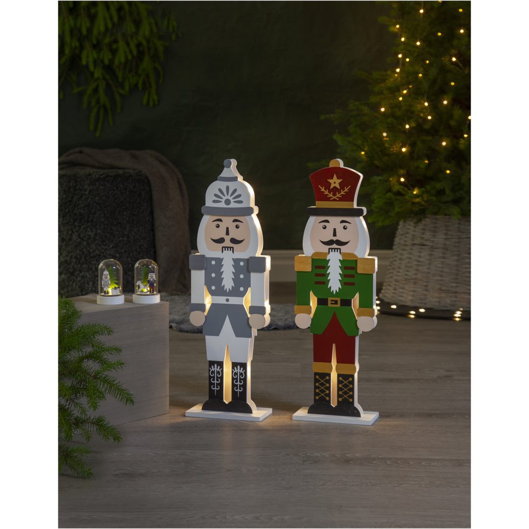 Bordsdekoration Nutcracker Multi Star Trading 9 cm – bild 3