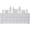 Bordsdekoration Yuletide Vit Star Trading By – miniatyr 3