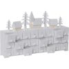 Bordsdekoration Yuletide Vit Star Trading By – miniatyr 1