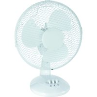 BORDSFLÄKT MALMBERGS 9'' VIT 25W