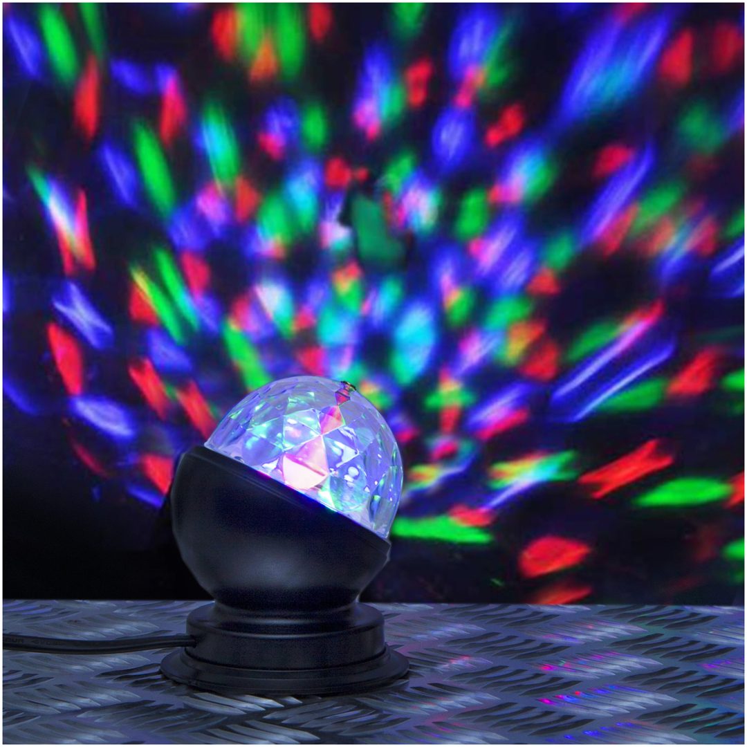 Bordslampa Disco Svart Star Trading – bild 6