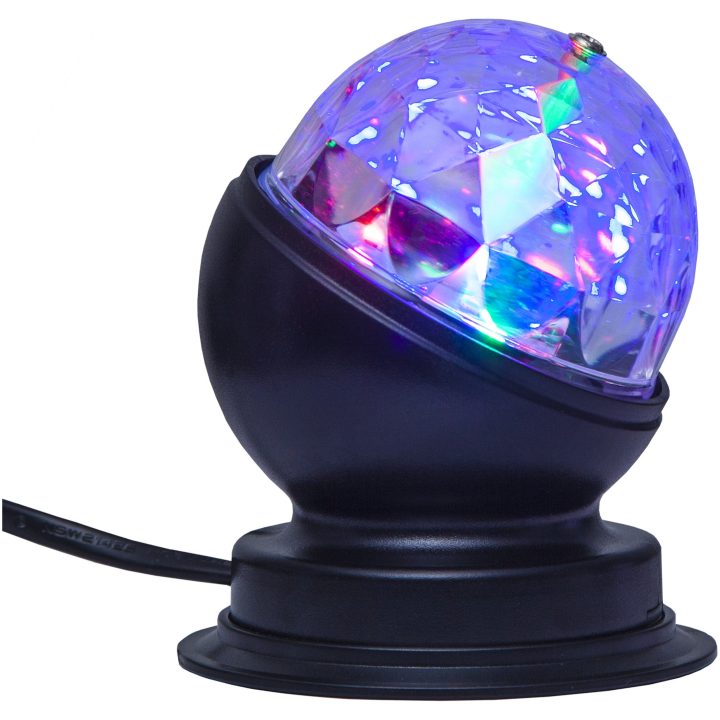 Bordslampa Disco Svart Star Trading – bild 5