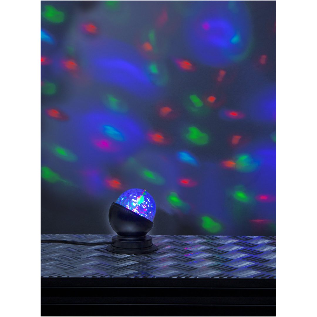 Bordslampa Disco Svart Star Trading – bild 4