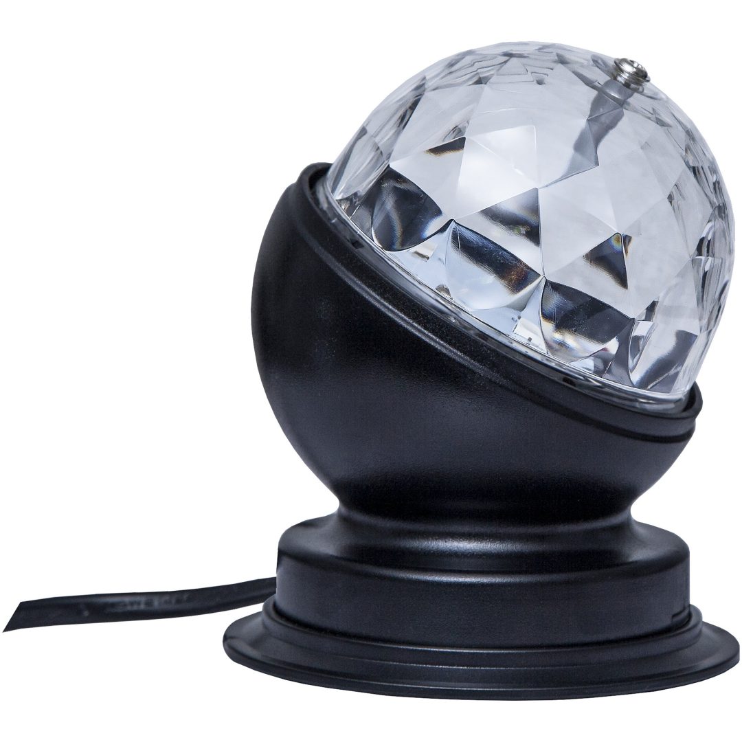 Bordslampa Disco Svart Star Trading – bild 3
