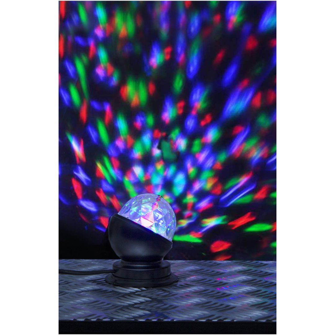 Bordslampa Disco Svart Star Trading – bild 2