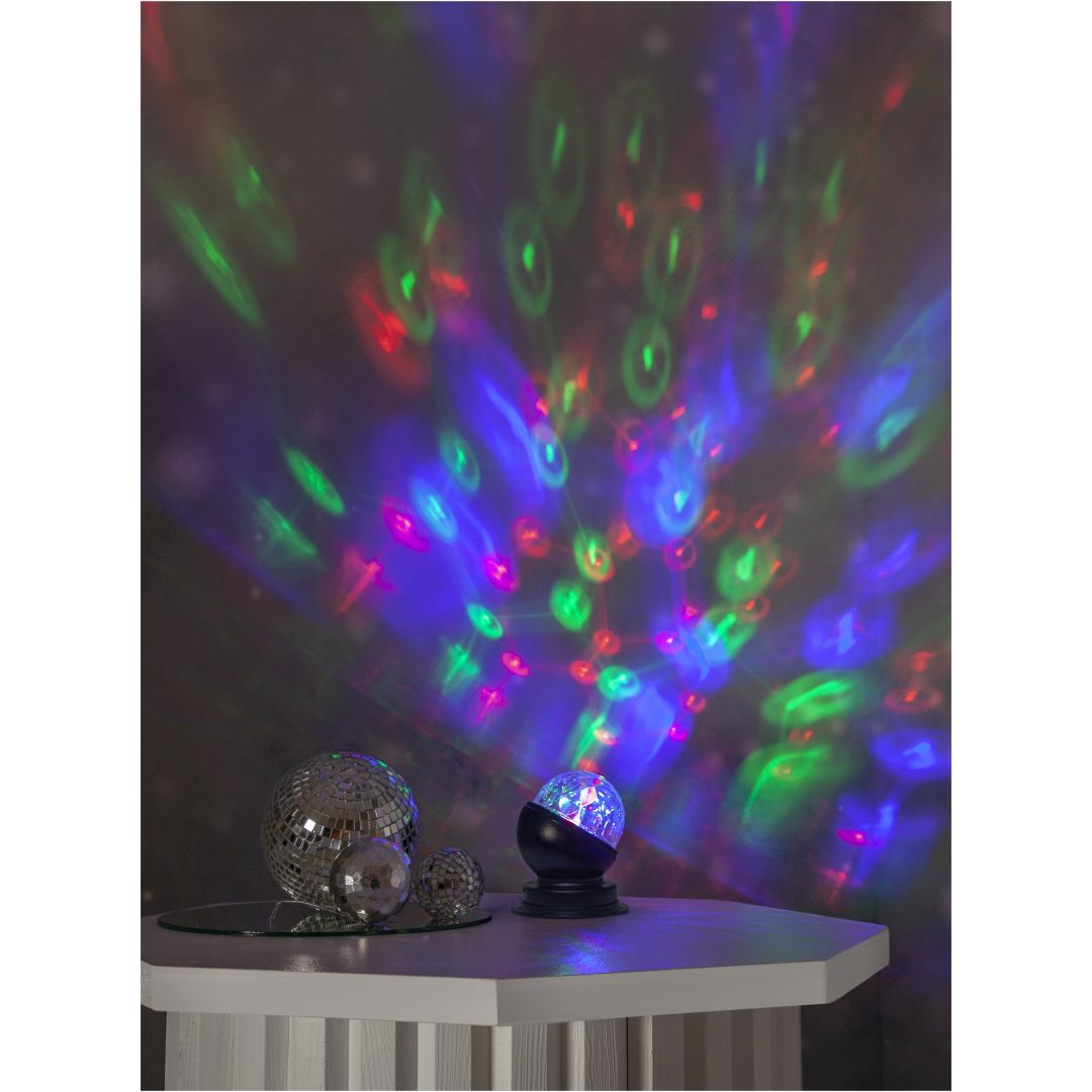 Bordslampa Disco Svart Star Trading – bild 7